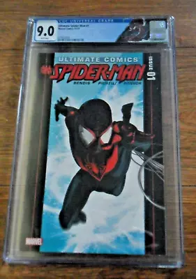 Buy Ultimate Spider-Man #1 (2011) CGC 9.0 / 1st Print / Custom Label / Miles Morales • 54.99£