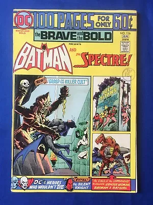 Buy Brave & The Bold #116 VFN (8.0) DC ( Vol 1 1975) Batman, Spectre 100 Pages • 28£