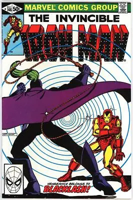 Buy Iron Man 146 Vf+ 8.5 High Grade Blacklash Bob Layton Marvel Bronze Age 1981 Bin • 5.72£