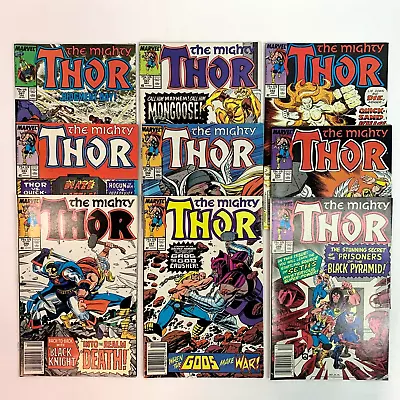 Buy The Mighty Thor Marvel Comics Lot #387 391 392 393 394 395 396 397 398 • 22.16£