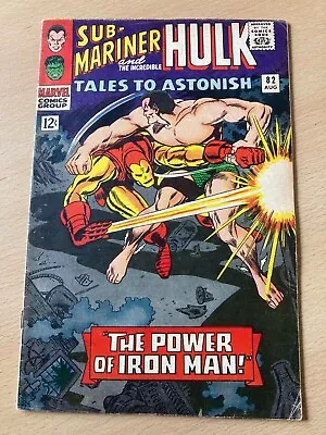 Buy Tales To Astonish 82 – Marvel Comics Silver Age – 1st Crossover W/ ToS - FN-  • 14.99£
