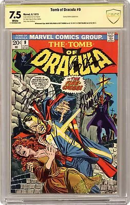 Buy Tomb Of Dracula #9 CBCS 7.5 SS Wolfman/Thomas/Palmer 1973 17-4049963-094 • 268.81£