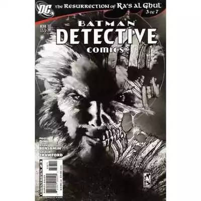 Buy Detective Comics (1937 Series) #838 In Near Mint Minus Condition. DC Comics [w: • 3.36£