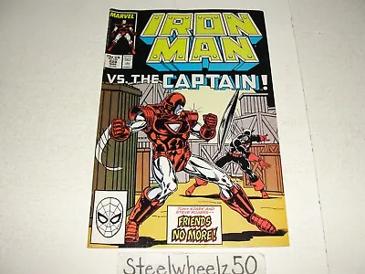 Buy Iron Man #228 Comic Marvel 1988 Vs Captain America Armor Wars Bob Layton RARE • 7.90£