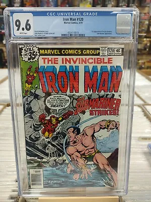Buy Iron Man 120 CGC 9.6 1st Justin Hammer • 119.53£