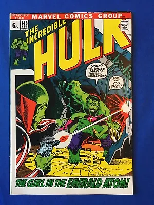 Buy Incredible Hulk #148 VFN+ (8.5) MARVEL ( Vol 1 1972) (3) (C) • 25£