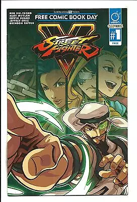 Buy Street Fighter V # 1 (free Comic Book Day 2016 Special) Nm New • 1.99£