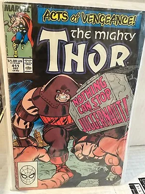 Buy Mighty Thor 411 Marvel Comic (1978) KEY 1st App: New Warriors & Night Thrasher • 10£