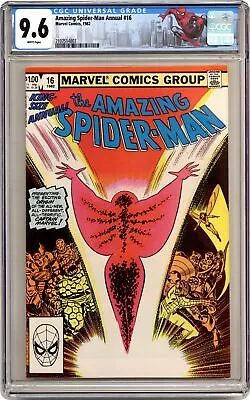 Buy Amazing Spider-Man Annual #16 CGC 9.6 1982 2107514003 • 270.43£
