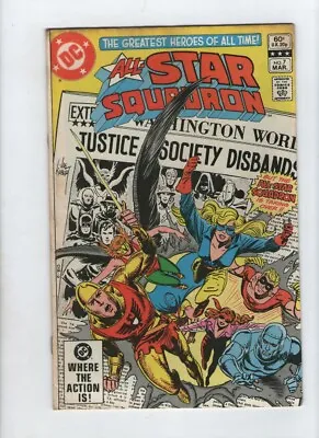 Buy DC Comics ALL STAR SQUADRON No 7 March  1982 60c USA • 4.99£