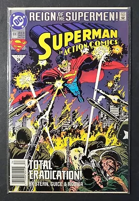 Buy SUPERMAN In ACTION COMICS~#690 1993 DC Comics Reign Of The Supermen~NM~Free Ship • 11.15£