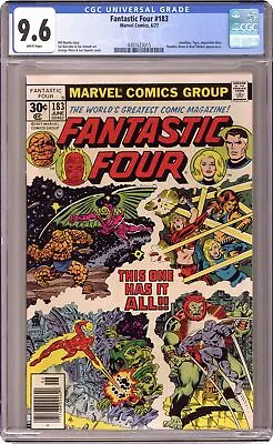Buy Fantastic Four #183 CGC 9.6 1977 4301623015 • 52.04£