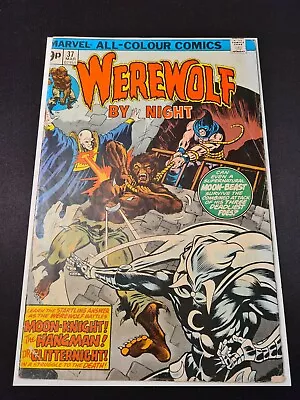 Buy WEREWOLF BY NIGHT #37 - MARVEL BRONZE AGE - 3rd MOON KNIGHT APPEARANCE KEY ISSUE • 65£