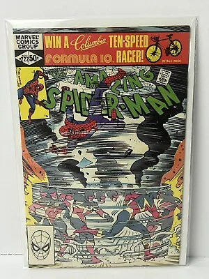 Buy Amazing Spiderman #222 Marvel Comics 1981 Bronze Age Boarded, Color • 10.20£