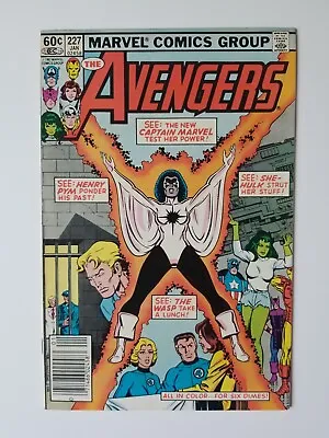Buy Avengers #227 (1983 Marvel Comics) 2nd App Monica Rambeau Captain Marvel ~ VF- • 16.22£