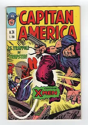 Buy 1968 Marvel Captain America #108 & X-men #22 Trapster & Count Nefaria Rare Italy • 56.36£