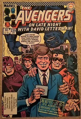 Buy Avengers Vol. 1 # 239 David Letterman Special • 6£