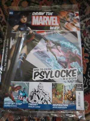 Buy  Draw The Marvel Way - Issue 81 How To Draw Paylocke • 1.75£