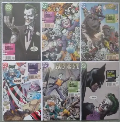 Buy Joker  Last Laugh  #1-6 Set..dixon/beatty/woods..dc 2001 1st Print.vfn+.2,3,4,5, • 24.99£