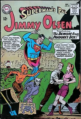 Buy Superman's Pal Jimmy Olsen #81 (1964) - Very Fine Range • 24.09£