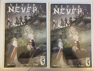 Buy Never Never 1 - 2nd Second Print - Heavy Metal Comics - LOW PRINT RUN - 2 COPIES • 25.30£