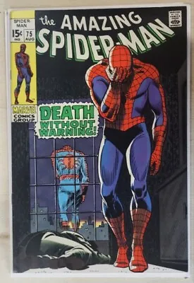 Buy Amazing Spider-Man #75 Higher Grade Death Of Silvermane! Classic Romita Cover! • 159.90£