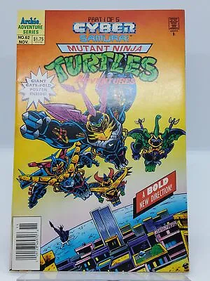 Buy Teenage Mutant Ninja Turtles Adventures #62 VF/NM Newsstand Archie 1994 • 35.98£