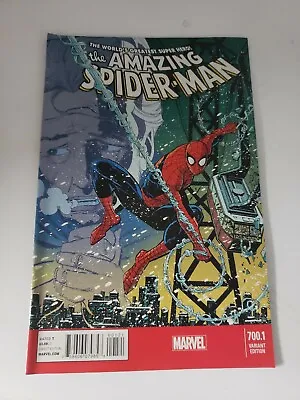 Buy The Amazing Spider-Man #700.1 Klaus Janson VARIANT Edition Cover Marvel P2c123 • 6.33£