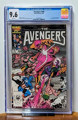Buy Avengers #268 CGC 9.6 White Pages - Marvel Comics 1986 - The Kang Dynasty • 60.05£