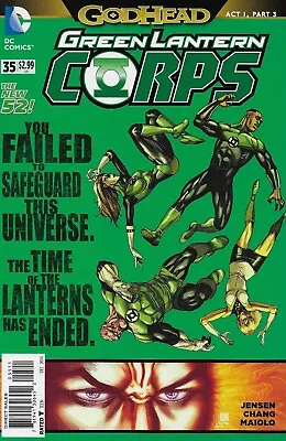 Buy Green Lantern Corps #35 Dc Comics 2014 Bagged And Boarded • 5.20£
