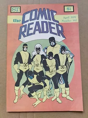 Buy The Comic Reader #167 Nice FN/VF 1979 1st App Black Cat Predates ASM #194 X-Men • 30.75£