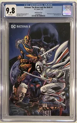 Buy Batman Brave And The Bold #1 CGC 9.8 (DC 2023) Hitch Rare 1:25 Variant • 59.75£