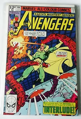 Buy Avengers #194 (Marvel 1980) NEAR MINT  • 9.99£