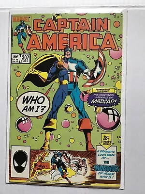 Buy Captain America # 307 First Appearance Madcap First Print Marvel Comic  • 34.95£
