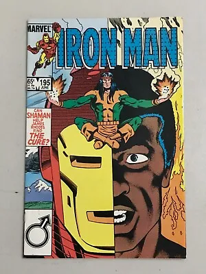 Buy Iron Man #195 Nm Copper Age Marvel Comics 1985 • 3.15£