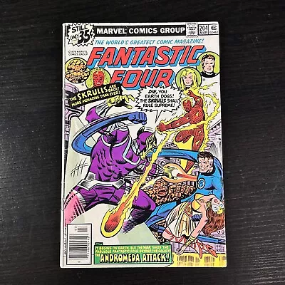 Buy Fantastic Four #204 (1979 Marvel Comics) Very Good Condition • 15.81£