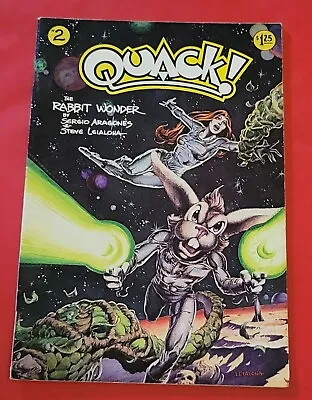 Buy Quack #2, Star Reach Underground Comic, Sergio Aragones,  1st, 1977 • 8.22£