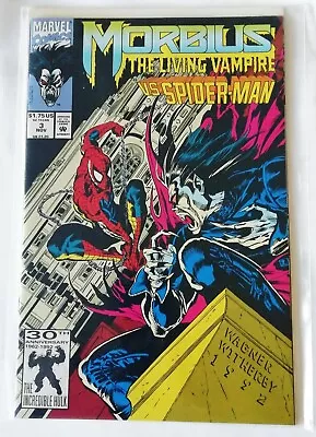Buy Morbius The Living Vampire #3 Vs Spider-man (Marvel 1992) New High Grade 9.8 🌟 • 9.95£