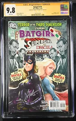 Buy Batgirl #14 CGC 9.8 SS Signed By Stanley  Artgerm  Lau Supergirl Appearance • 160.49£