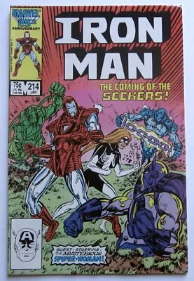 Buy Iron Man #214 Marvel Comics (1986) • 9.10£