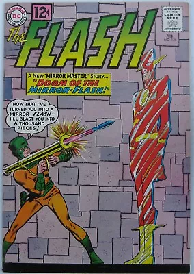 Buy Flash #126 (Feb 1962, DC), VFN Condition, Flash Versus Mirror Master • 261.39£