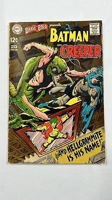 Buy Brave And The Bold #80 Batman The Creeper Neal Adams Cover! DC Comics 1968 • 11.99£