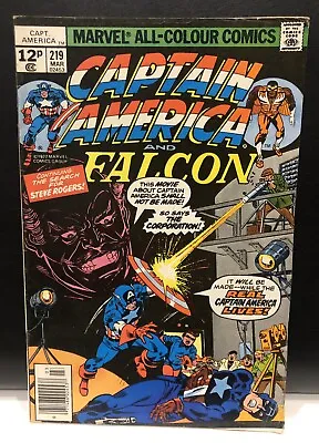 Buy Captain America And The Falcon #219 Comic Marvel Comics • 2.58£