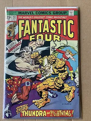 Buy Marvel Comics Fantastic Four #151 Bronze Age Solid Condition • 14.99£