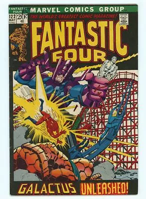 Buy Fantastic Four 122 Vintage Galactus/Surfer Tale, Reed Saves The Day, Nice Copy • 30.04£