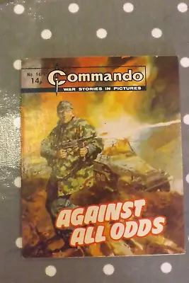 Buy COMMANDO COMIC WAR STORIES IN PICTURES No.1471 AGAINST ALL ODDS GN2277 • 7.99£