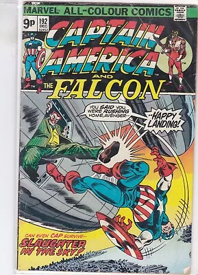 Buy Marvel Comics Captain America Vol. 1 #192 December 1975 Same Day Dispatch • 14.99£