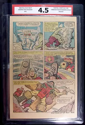 Buy Journey Into Mystery #112 CPA 4.5 SINGLE PAGE #5  Hulk Vs Thor • 39.52£
