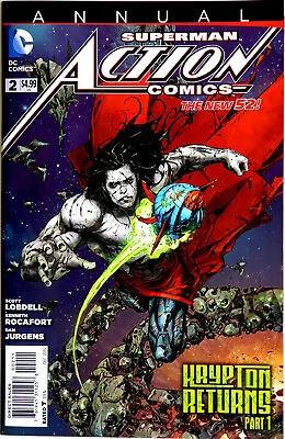 Buy Action Comics Annual #2 Vol 2 New 52 - DC Comics - S Lobdell - K Rocafort  • 9.95£