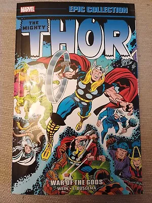 Buy Thor Epic Collection: War Of The Gods TPB 1302933647 MARVEL Len Wein 392 Pages • 24.99£
